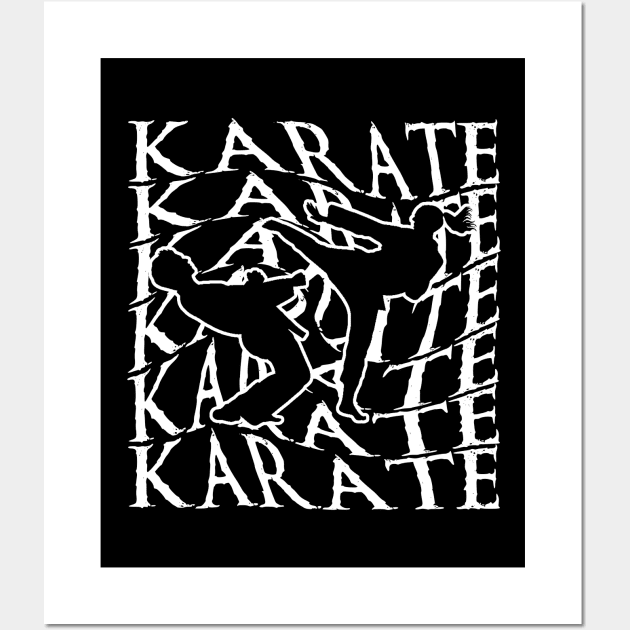 Couple karate Wall Art by zerox